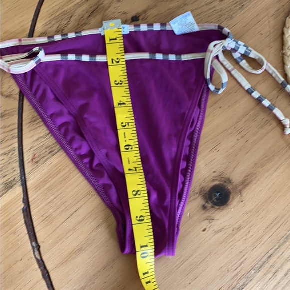 Burberry Y2K Purple Burberry Swim Bikini Swimsuit, Medium - Picture 9 of 12